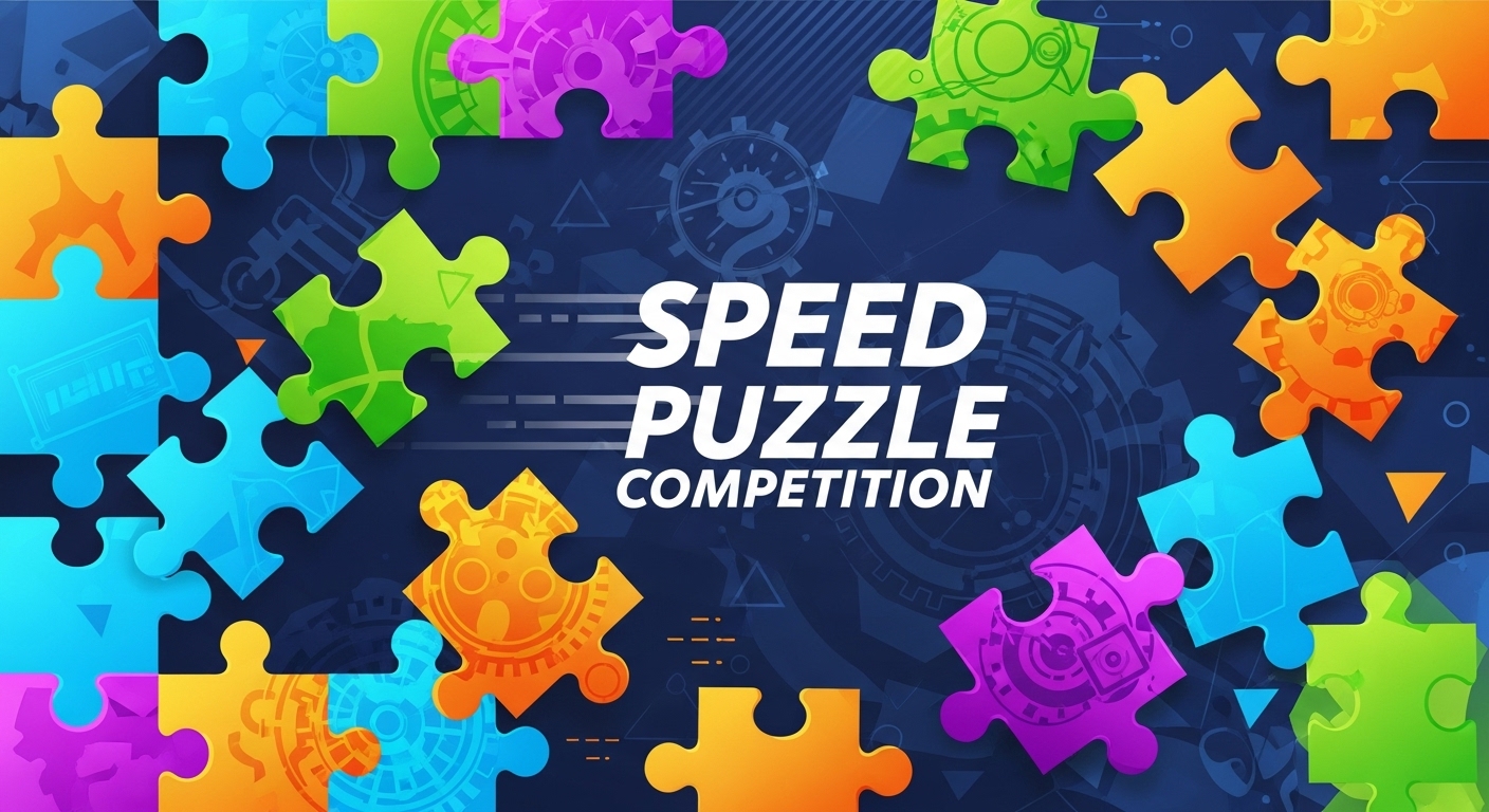 Flyer Heading for Speed Puzzle Competition