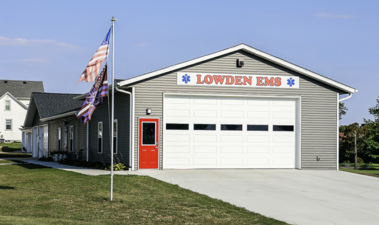 The Lowden EMS building