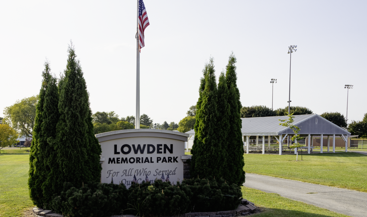 Memorial Park sign