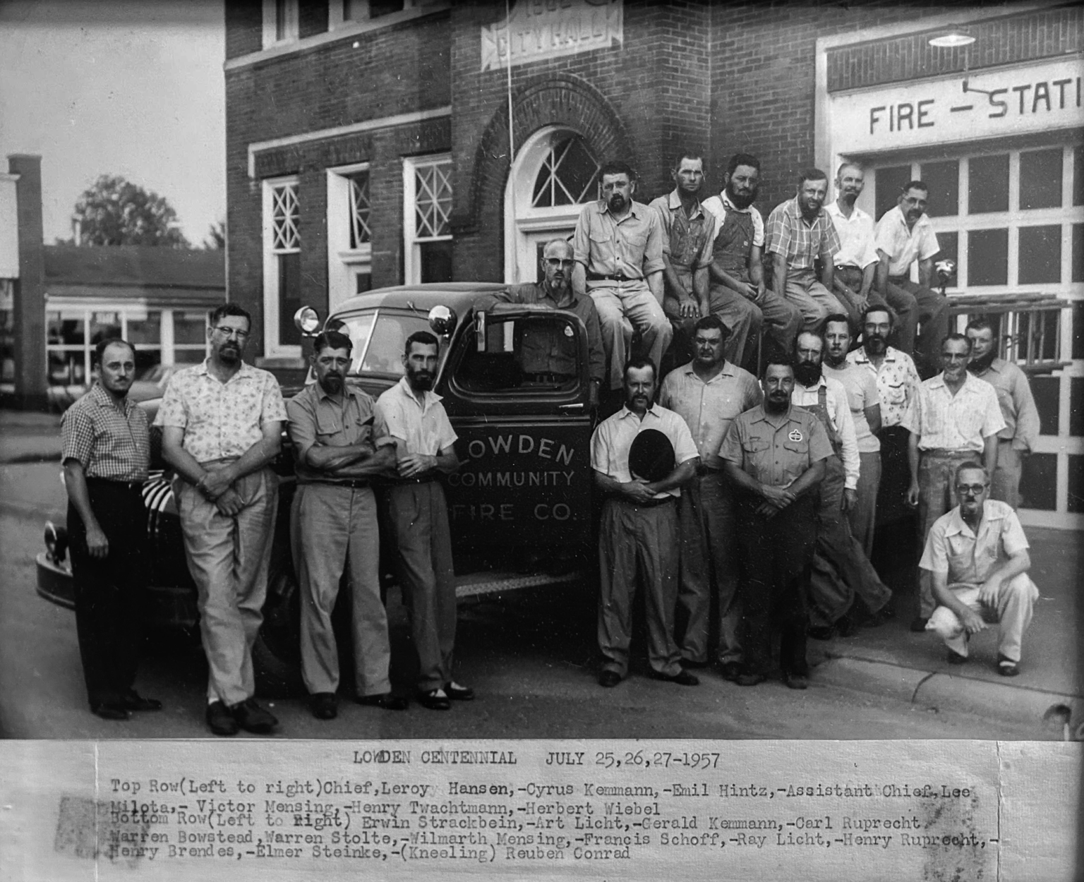 Lowden Centennial 1957