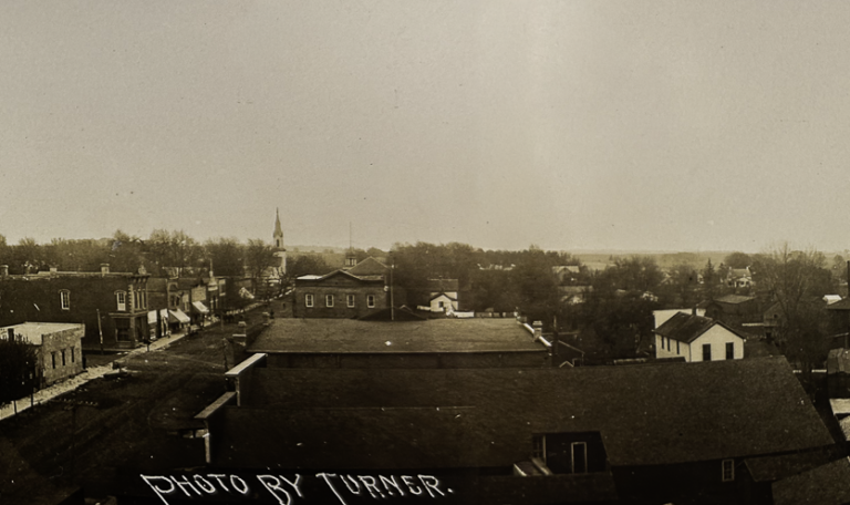 Downtown Lowden - Photo by Turner