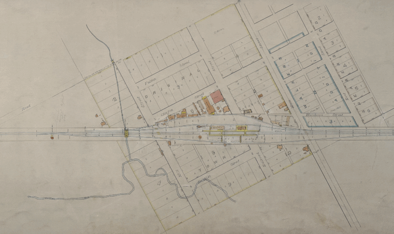 Lowden Map from 1892